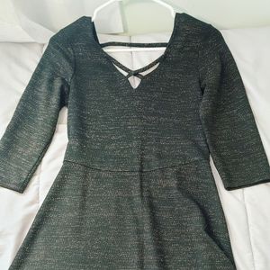 Black and Gold New Years Dress